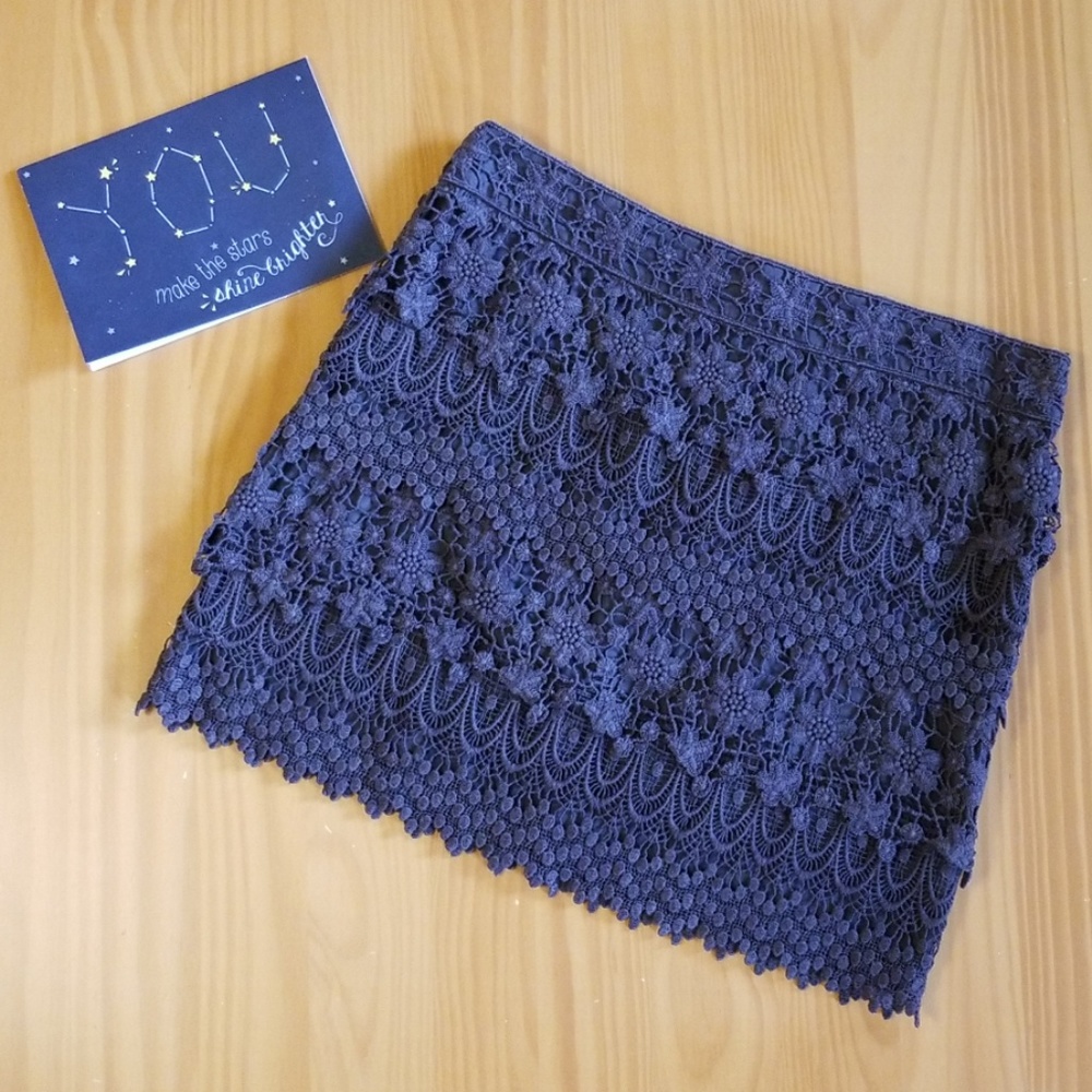 AEO Crocheted Mini Skirt